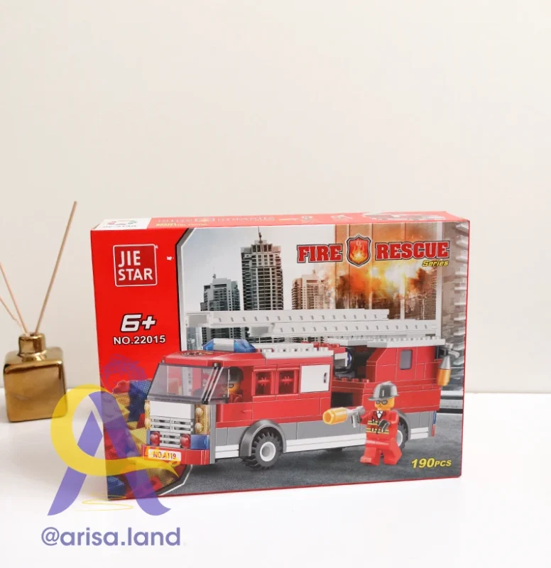 لگو سری آتشنشانی JIE STAR NO. 22015