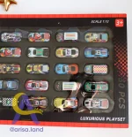 ست 30 عددی ماشین فلزی Alloy Model Car مقیاس 1:72 - Image 2