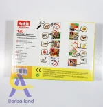 پازل آموزشی 120 تصویری Ankit مدل حیوانات و میوه ها - Image 5