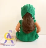 عروسک سنسوردار تعاملی ۵۵ سانتی Yeez Wood – شبیه‌ساز احساسی نوزاد - Image 2