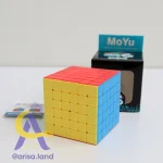 روبیک 6×6 MoYuمدل MeiLong MF8863 | مکعب حرفه‌ای Stickerless سری Cubing Classroom