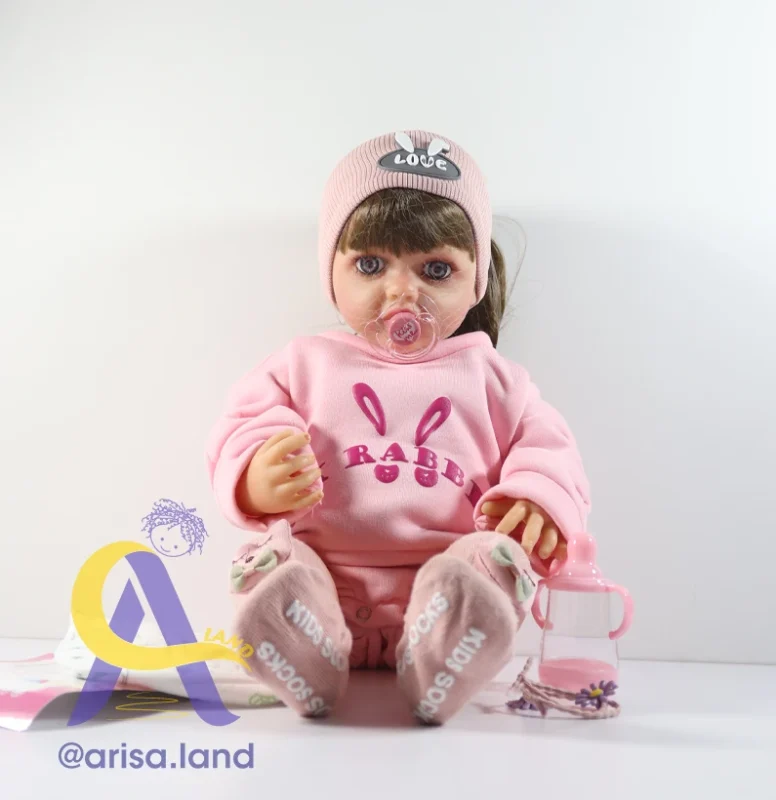 عروسک سنسوردار تعاملی ۵۵ سانتی Yeez Wood – شبیه‌ساز احساسی نوزاد