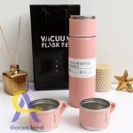 فلاسک 3 کاپ VACUUM FLASK SET 500ml