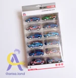 ماشین فلزی عقب کش DIE-CAST ست 12 عددی