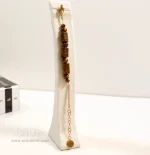 دستبند و گوشواره چشم ببر استوانه‌ای کد 707 - Image 4