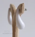 گوشواره قطرهای سفید کد 702 - Image 2