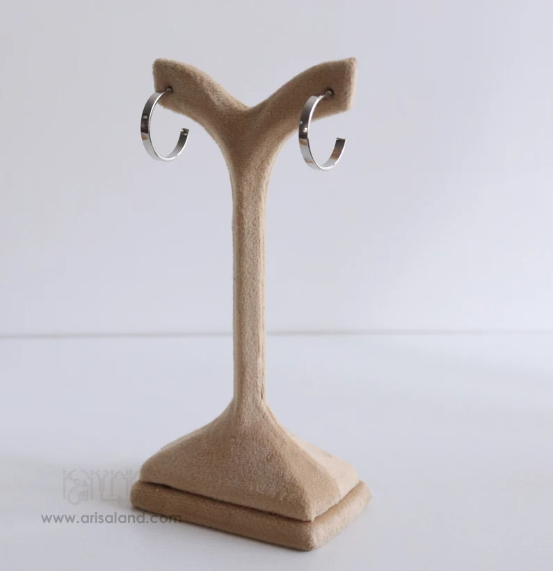 HAGHE-03 گوشواره حلقه ای C شکل ساده