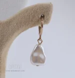 ست گردنبند و گوشواره مروارید باروک کد 215 - Image 3