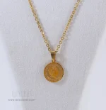 گردنبند سکه الیزابت کد 10038 - Image 2