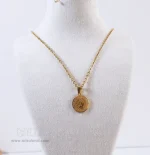 گردنبند سکه دالبر الیزابت کد 10039