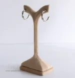 گوشواره حلقه ای پیچی C شکل کد 720 - Image 3