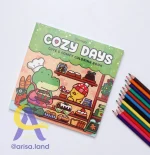 کتاب رنگ آمیزی Cozy لانگو Lango | 48 برگ - Image 5