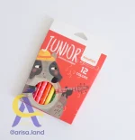 ماژیک نقاشی 12 رنگ جونیور اسکول فنس schoolfans - تصویر 2