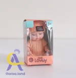 عروسک بچهLovely Doll   لاولی با لباس بافتنی کلاه‌دار - Image 2