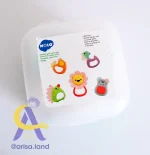 دندانگیر حسی نوزاد هولا Hola مدل E318A | Forest Baby Teether - تصویر 2