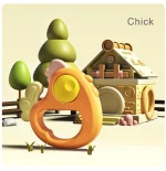 دندانگیر حسی نوزاد هولا Hola مدل E318A | Forest Baby Teether - تصویر 6
